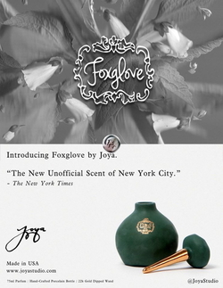 Joya Studio Foxglove Goes After The Universal Scent of New York City (2014) {New Perfume}