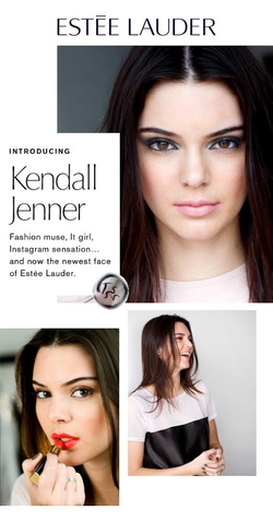 Kendall Jenner is New Global Face of Estée Lauder {Beauty Notes}