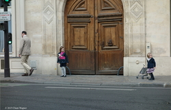 Waiting for Mother {Paris Photo}