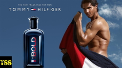 Tommy Hilfiger TH Bold is Fronted by Rafael Nadal (2015) {New Fragrance} {Men's Cologne} {Perfume Images & Ads} {Celebrity Scents}