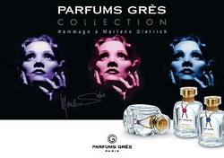 Marlene Dietrich Parfums Grès Collection: More Info on the Cult of the Dead {New Perfumes} {Scented Images}