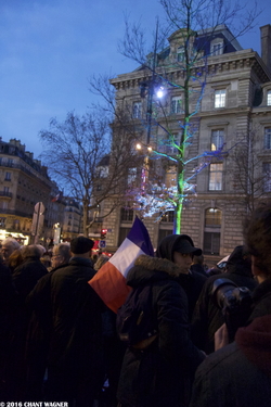 The Young Patriot - Le jeune patriote - 130 Street Photographies after the Paris Attacks {Paris Street Photo}