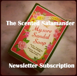 Newsletter Subscription to The Scented Salamander