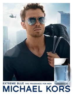 Michael Kors Extreme Blue (2016) {New Fragrance} {Men's Cologne} {Perfume Images & Ads}