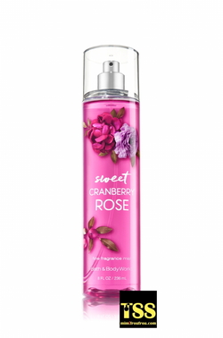 Bath & Body Works Sweet Cranberry Rose Featuring Autumn Musk (2016) {New Perfume}