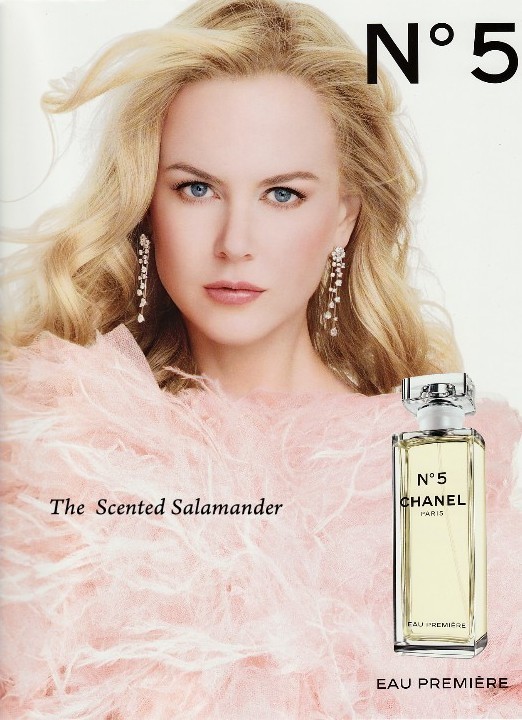 Perfume Ad with Nicole Kidman for Chanel Eau Premiere {Perfume Images 