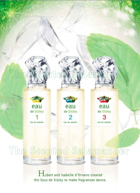 Sisley Eau Sisley 1, 3 (2009): 1, 2, 3 {New Fragrances} The Scented Salamander: Perfume & Beauty Blog & Webzine