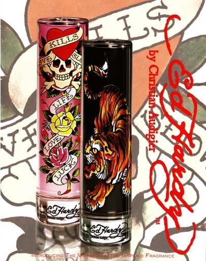 Ed Hardy and Christian Audigier released a duo of signature perfumes this 