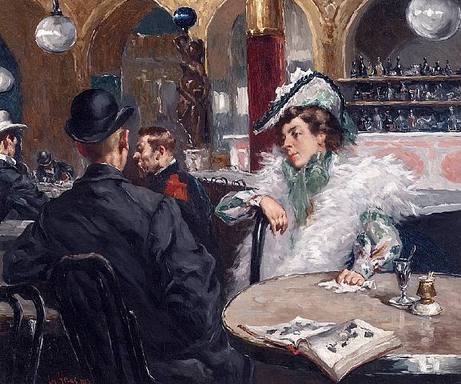 Gaetano-de-las-heras-1903-Parisian-Cafe.jpg