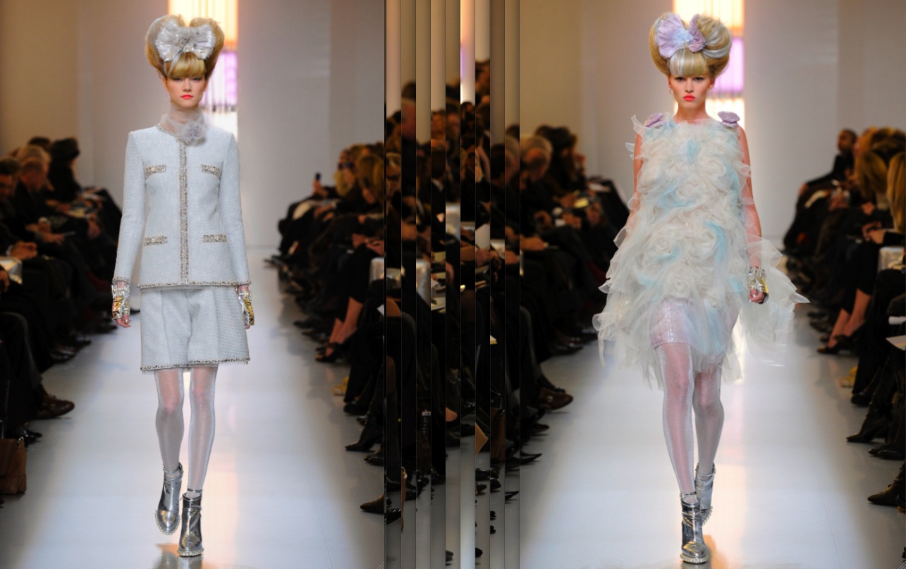 Chanel Spring-Summer 2010 Haute Couture Collection: Neon Baroque
