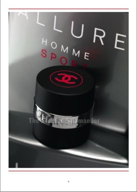 Chanel Allure Homme Sport Eau Extrême (2012): Aromatic Musk {New Perfume}  {Men's Cologne} - The Scented Salamander: Perfume & Beauty Blog & Webzine